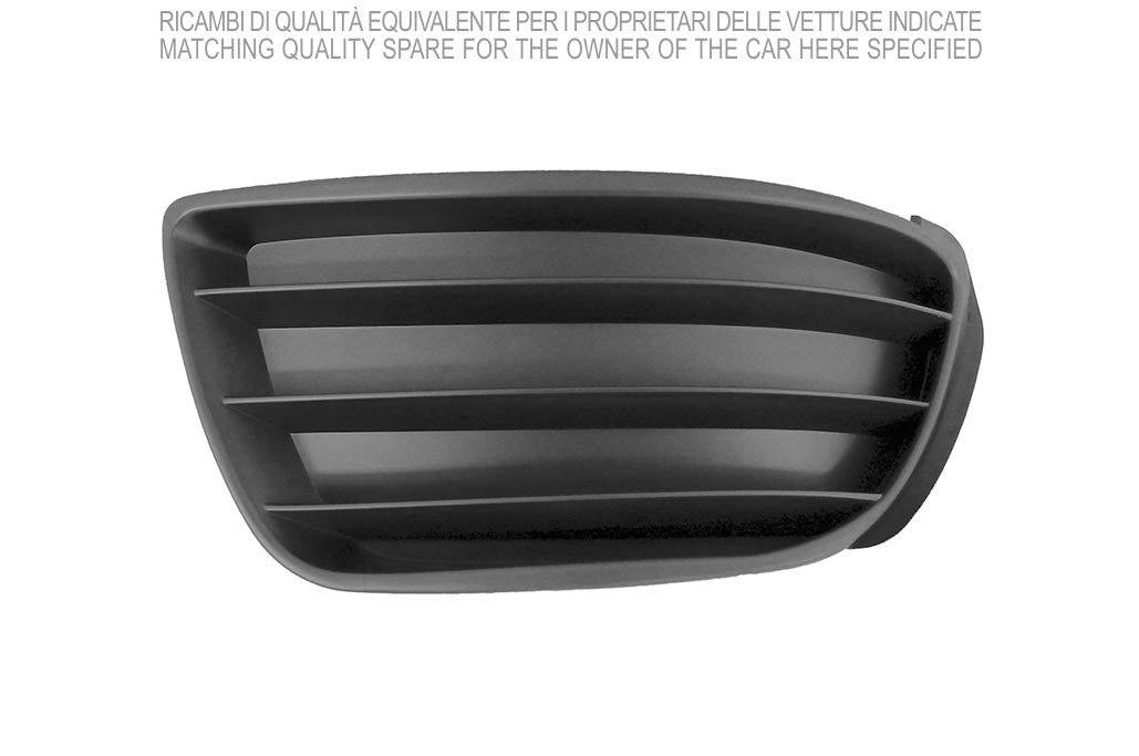 griglia sinistra paraurti anteriore nera senza sede fendi fiat punto 2003 2011 ft3402124