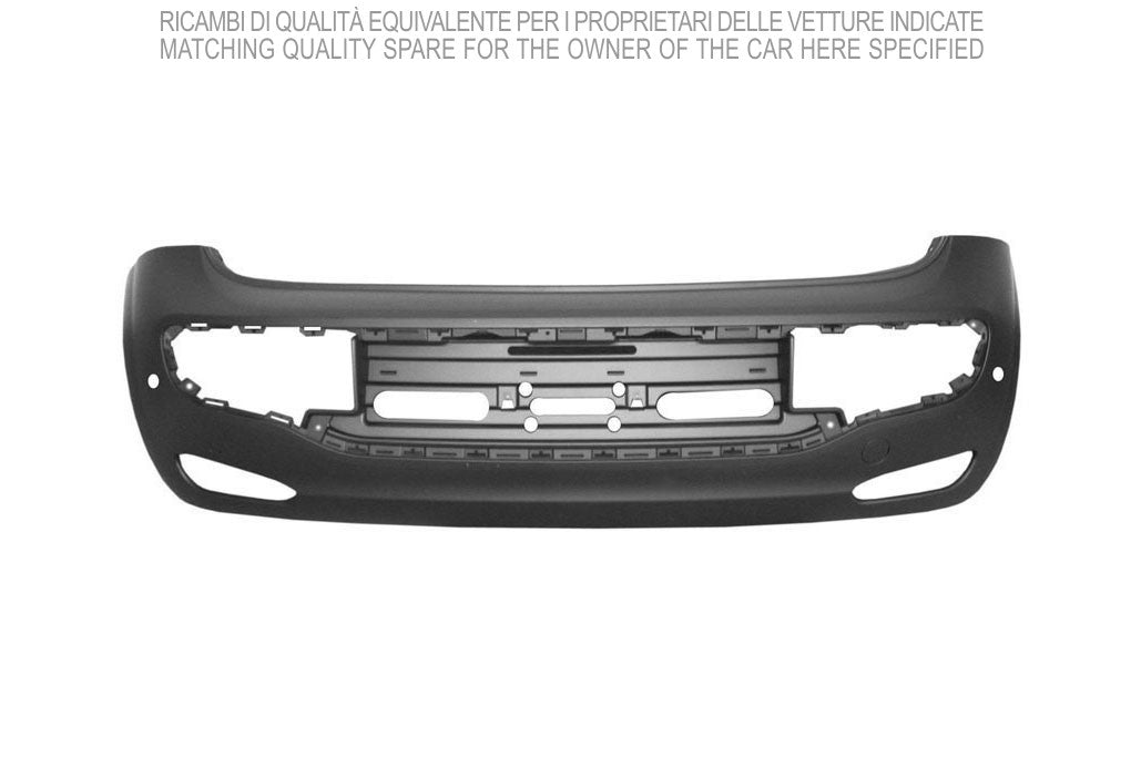 paraurti posteriore con primer con fori pdc supporti fiat punto evo 2009 2012 ft3441071