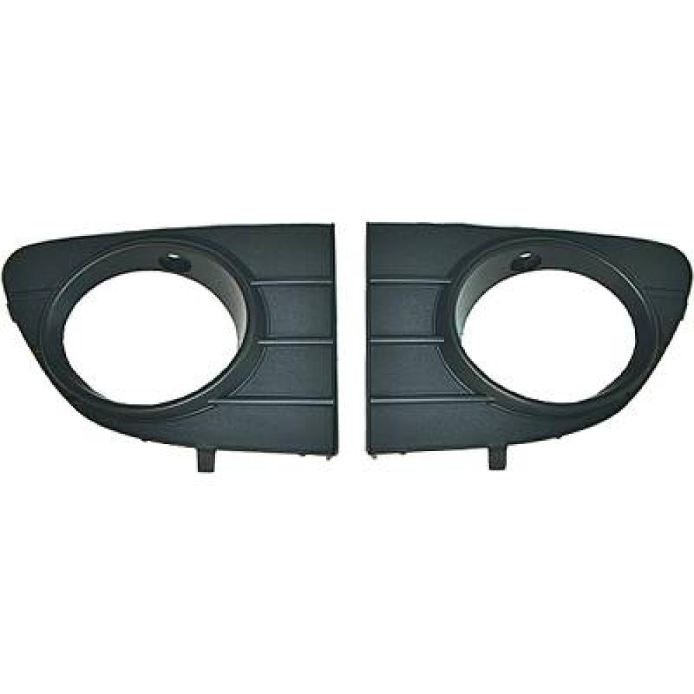 griglia fendi sinistra paraurti anteriore grigio scuro fiat punto evo 2009 2012 ft3442134