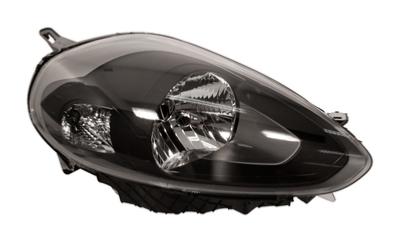 proiettore destro h4 elettrico con motore nero fiat punto 2012 2017 ft3444923
