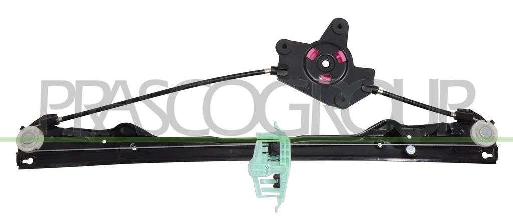 meccanismo alzacristallo posteriore destro mod 5 porte fiat idea 2003 2005 ft350w063