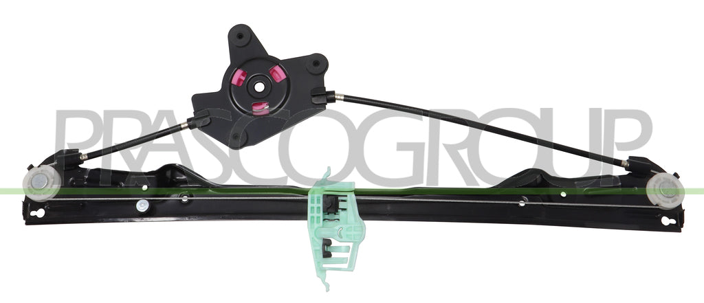 meccanismo alzacristallo posteriore sinistro mod 5 porte fiat idea 2003 2005 ft350w064