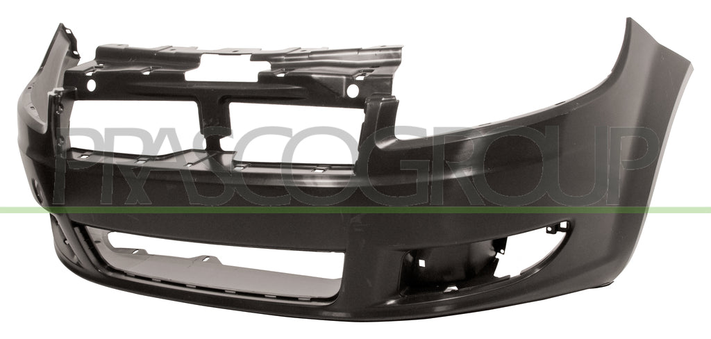 paraurti anteriore nero liscio da primerizzare con sede fendinebbia con tappo copri gancio fiat linea 2007 2010 ft4401001