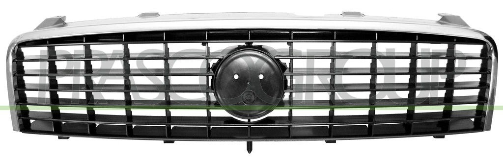 griglia radiatore nera con cornice cromata fiat linea 2007 2010 ft4402001
