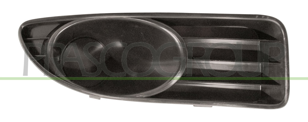 griglia destra paraurti anteriore nera con sede fendi chiusa fiat linea 2007 2010 ft4402123