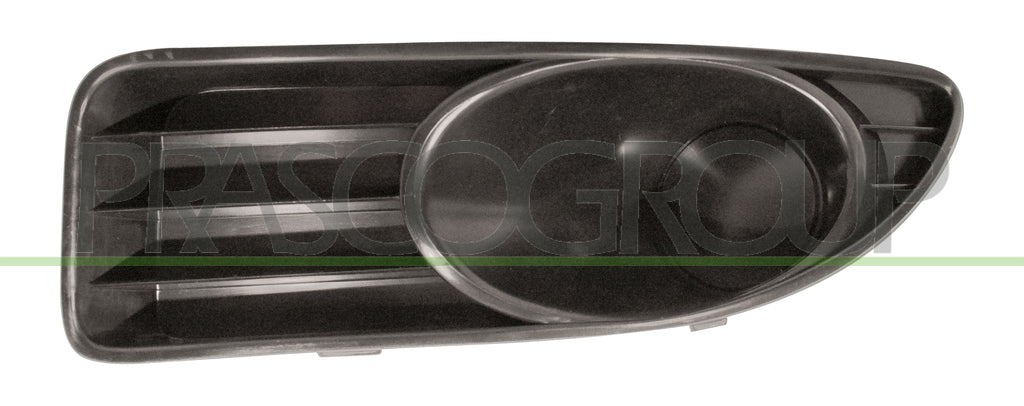 griglia sinistra paraurti anteriore nera con sede fendi chiusa fiat linea 2007 2010 ft4402124