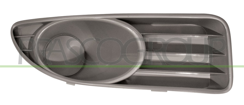 griglia destra paraurti anteriore grigia con sede fendi chiusa fiat linea 2007 2010 ft4402133
