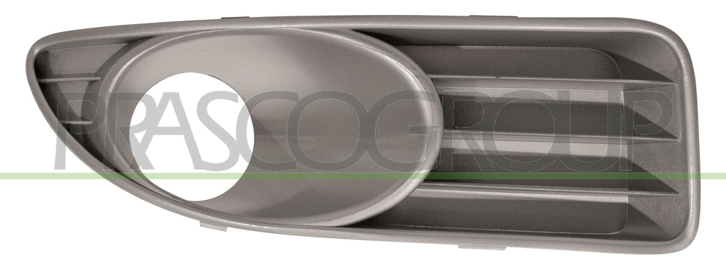 griglia destra paraurti anteriore grigia con sede fendi aperta fiat linea 2007 2010 ft4402135