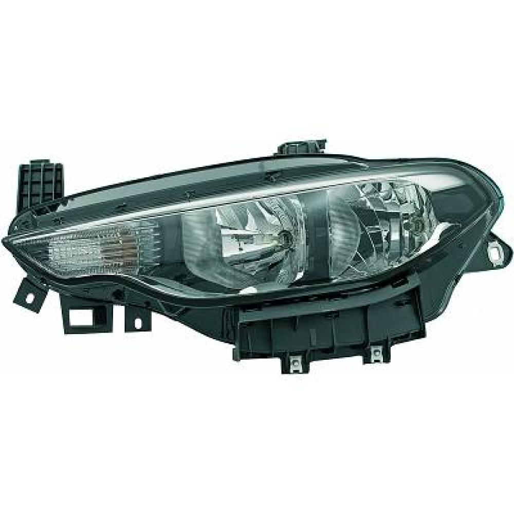 proiettore sinistro h7 h15 elettrico con motore nero versione a l mod 10 20 fiat tipo aegea 2015 2020 ft4484904