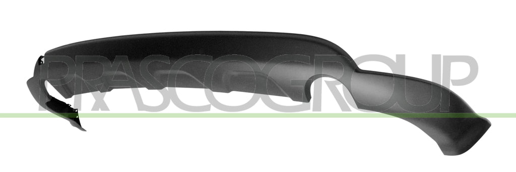 paraurti posteriore inferiore nero goffrato con scarico singolo a destra e a sinistra fiat freemont 2011 2016 ft8151081
