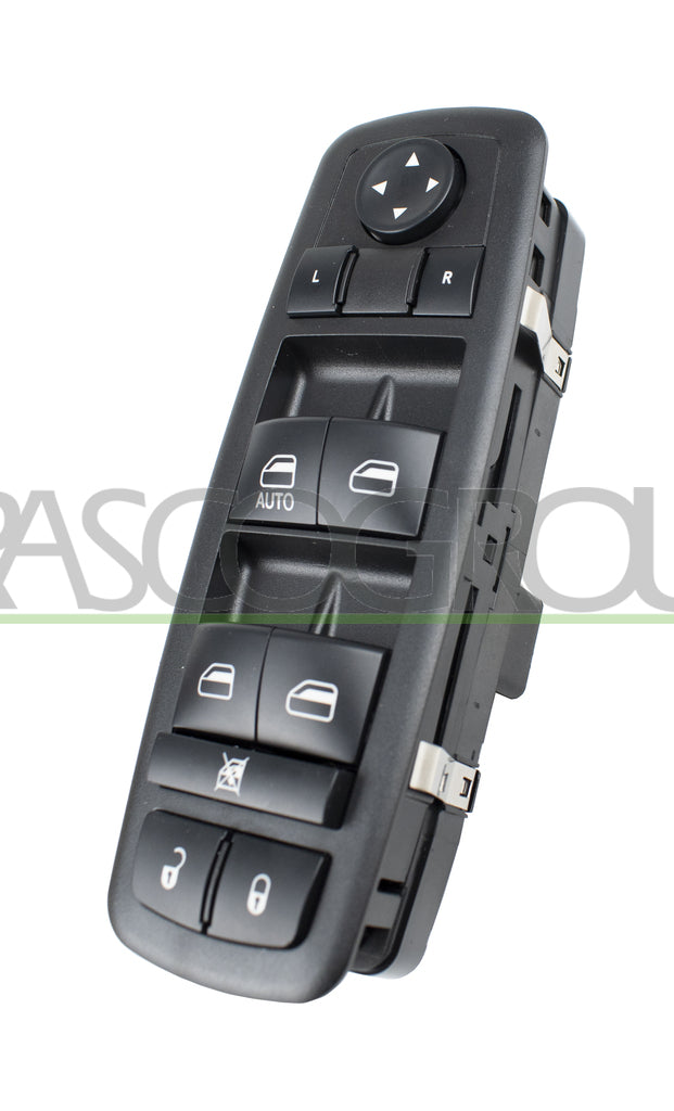pulsantiera alzacristallo porta anteriore sinistra nera 4 interruttori 21 pins mod 14 fiat freemont 2011 2014 ft815ws14