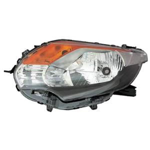 proiettore sinistro h4 elettrico nero con motore mitsubishi l200 triton 2015 2019 ft8244924