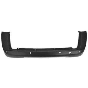 paraurti posteriore nero goffrato con fori pdc mod portellone fiat fiorino qubo 2016 ft8601052