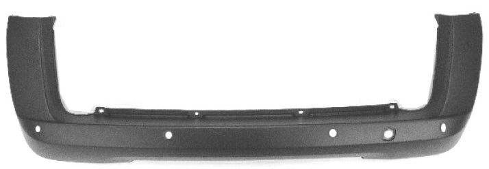 paraurti posteriore nero con fori pdc mod portellone natural power fiat qubo 2008 2016 ft8601084