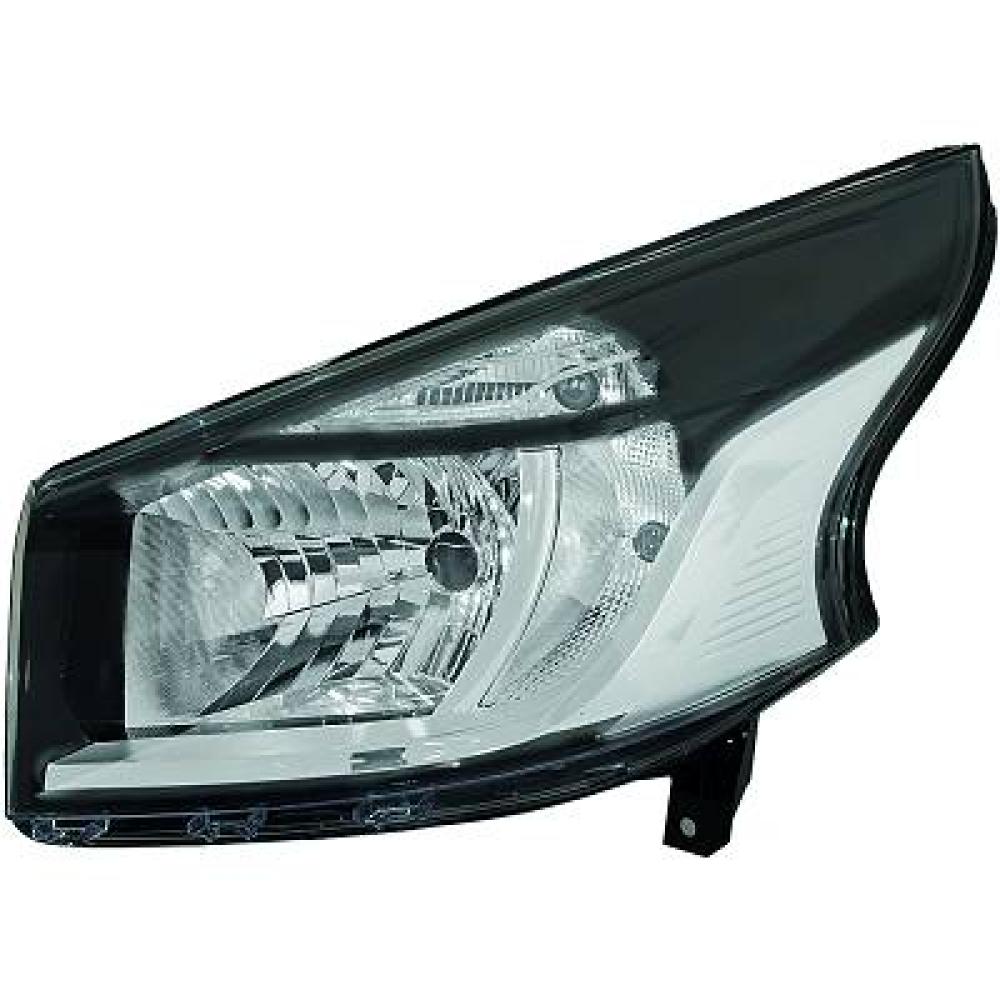 proiettore sinistro h4 elettrico con motore con luce diurna w21 5w fiat talento 2016 ft9004814