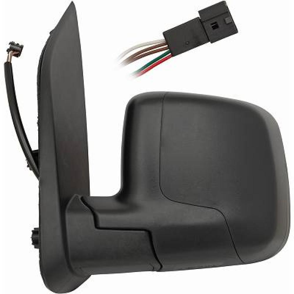retrovisore sinistro elettrico nero termico convesso 7 pins fiat fiorino 2007 2016 ft9077314