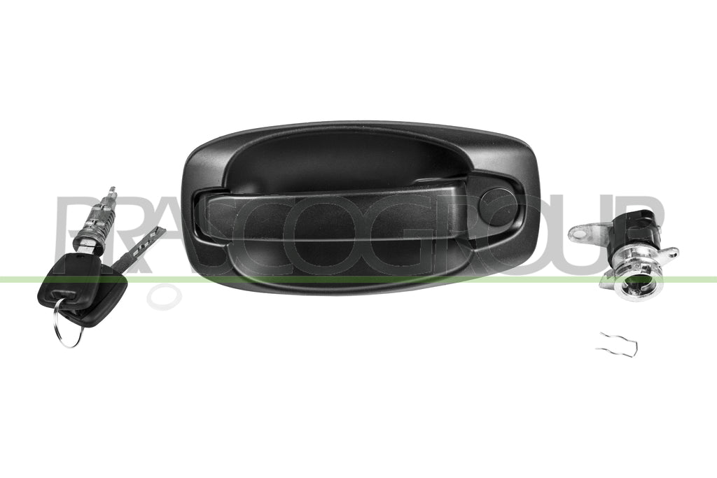 maniglia anteriore destra esterna nera con foro nottolino peugeot bipper 2007 2016 ft9078041