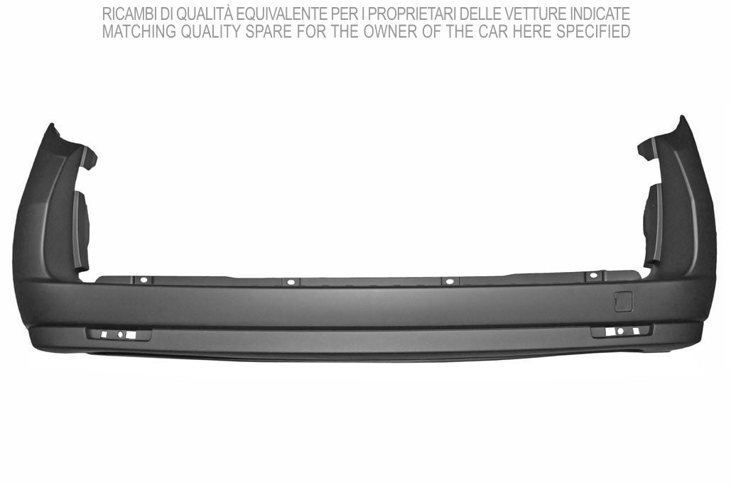 paraurti posteriore con primer mod 2 porte battenti fiat doblo 2009 2014 ft9101070