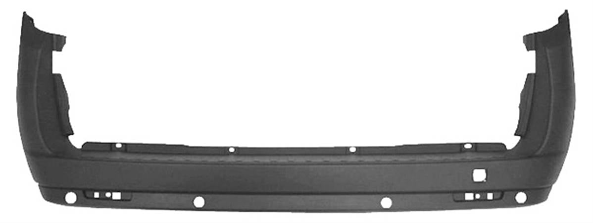 paraurti posteriore con primer con fori pdc mod 2 porte a battente fiat doblo 2009 2014 ft9101071