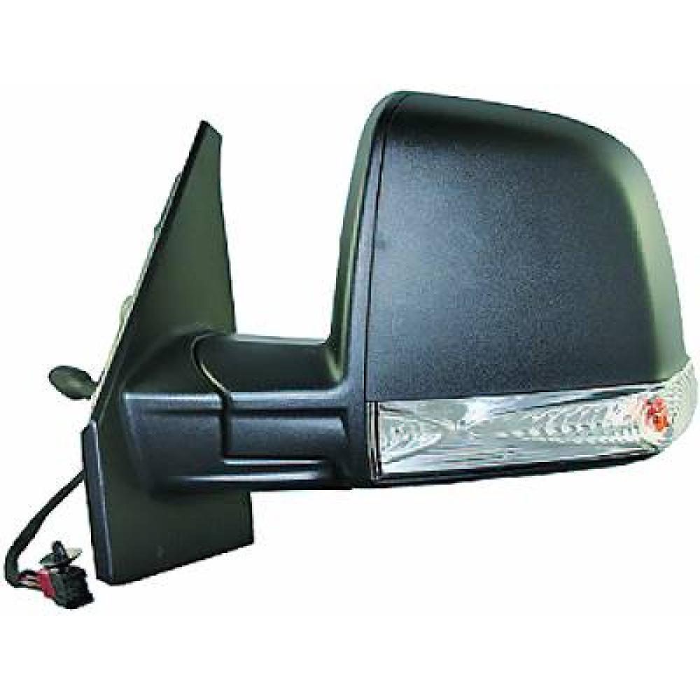retrovisore sinistro elettrico termico con primer con fanale 6 pins mod combi panorama fiat doblo 2009 2014 ft9107324