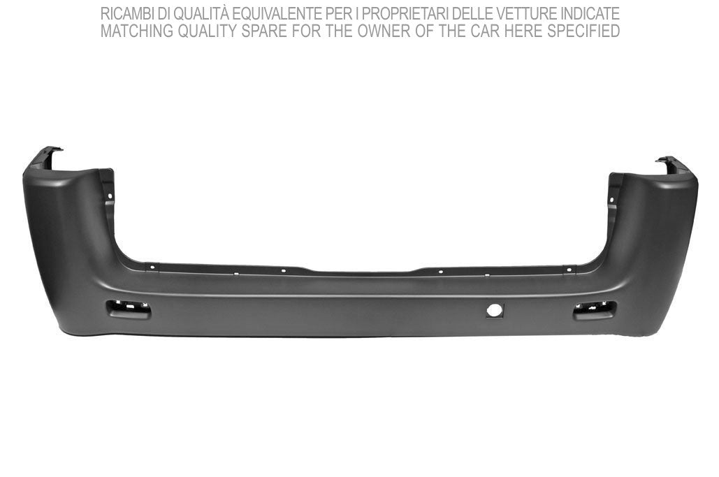 paraurti posteriore nero mod passo corto peugeot expert 2007 2016 ft9231051