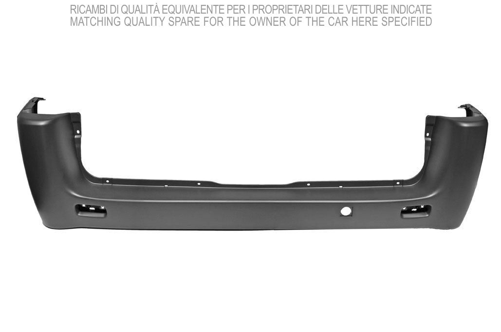 paraurti posteriore con primer mod passo corto fiat scudo 2007 2016 ft9231061