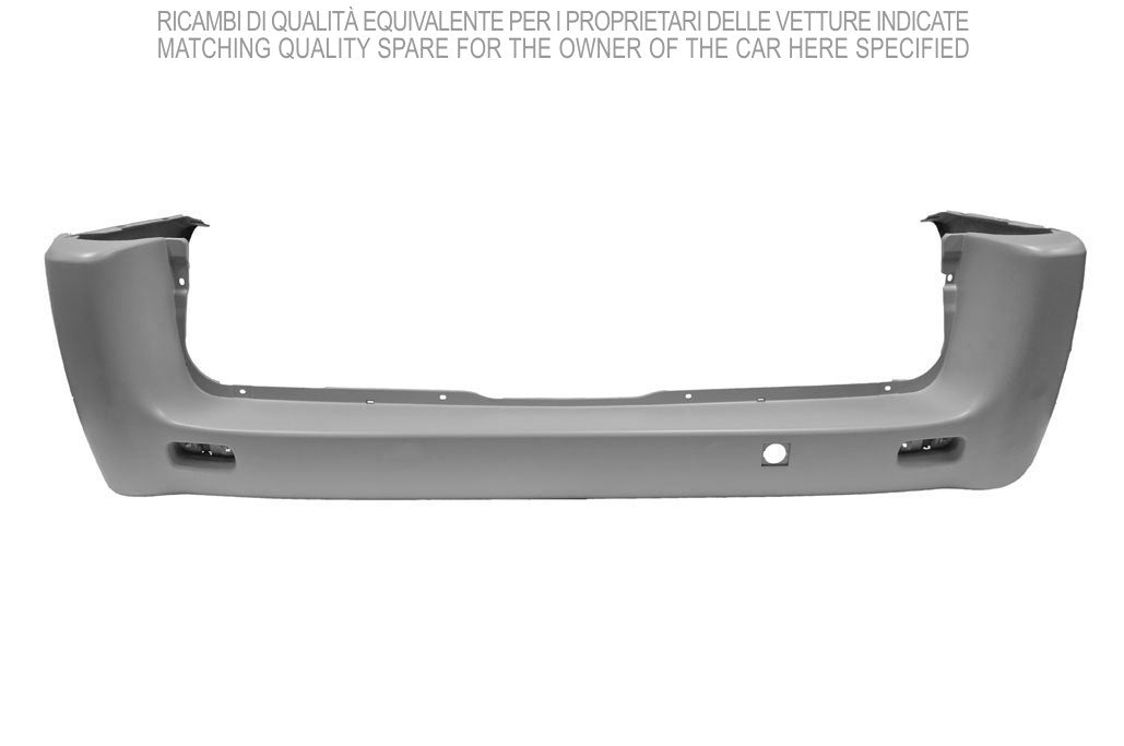 paraurti posteriore con primer mod passo lungo fiat scudo 2007 2016 ft9231081