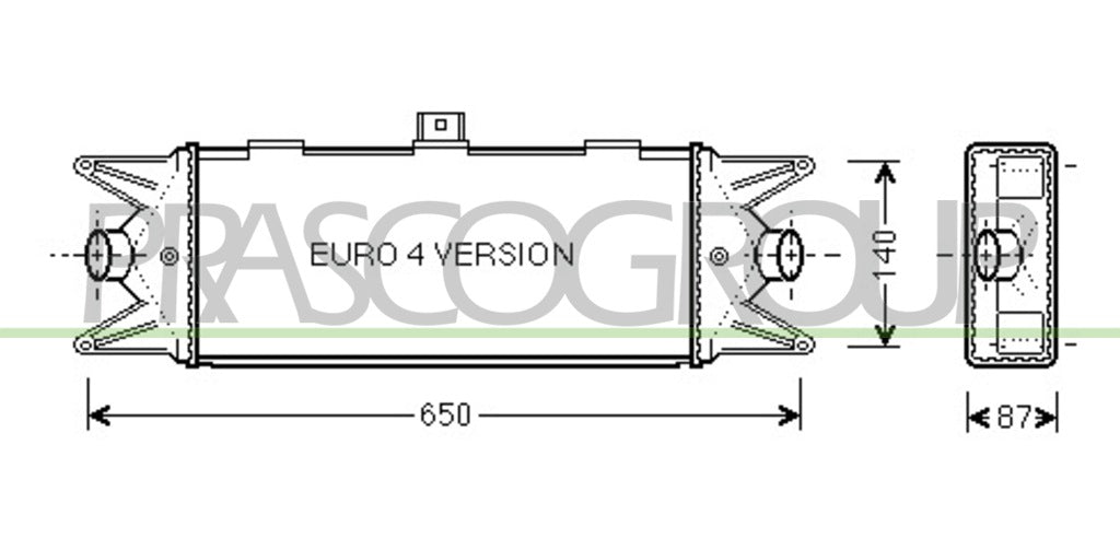intercooler iveco daily s 2000 2000 2006 ft926n001