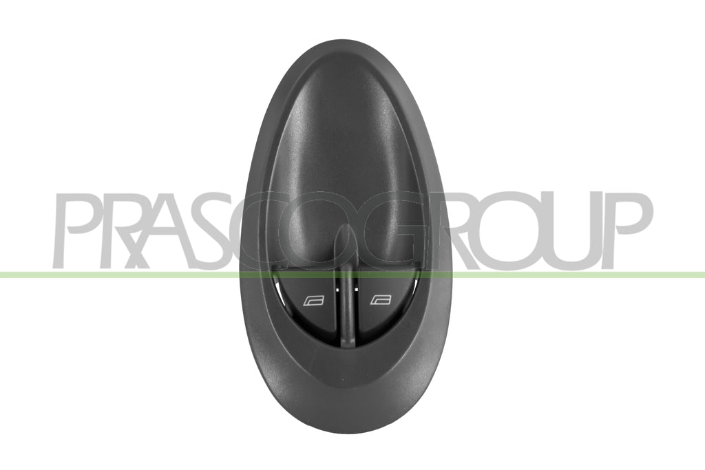 pulsantiera alzacristallo porta anteriore sinistra nera 2 interruttori senza funzione regolazione retrovisori 12 pins iveco daily s 2000 2000 2006 ft926ws14
