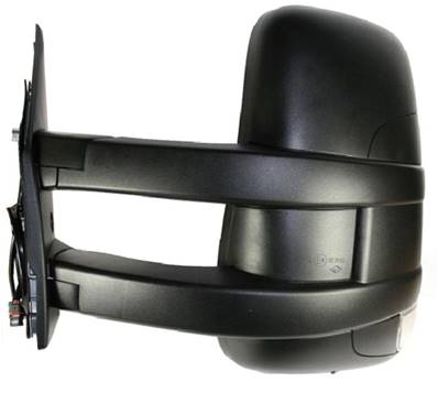 retrovisore sinistro elettrico nero termico con fanale con braccio lungo con sonda iveco daily 2009 2011 ft9277314