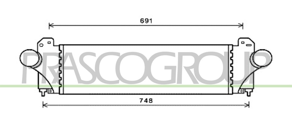 intercooler iveco daily 2011 2014 ft929n001
