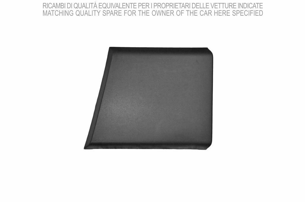 modanatura montante anteriore sinistro nera goffrata con clips di fissaggio mod passo corto medio fiat ducato 2006 2014 ft9301406