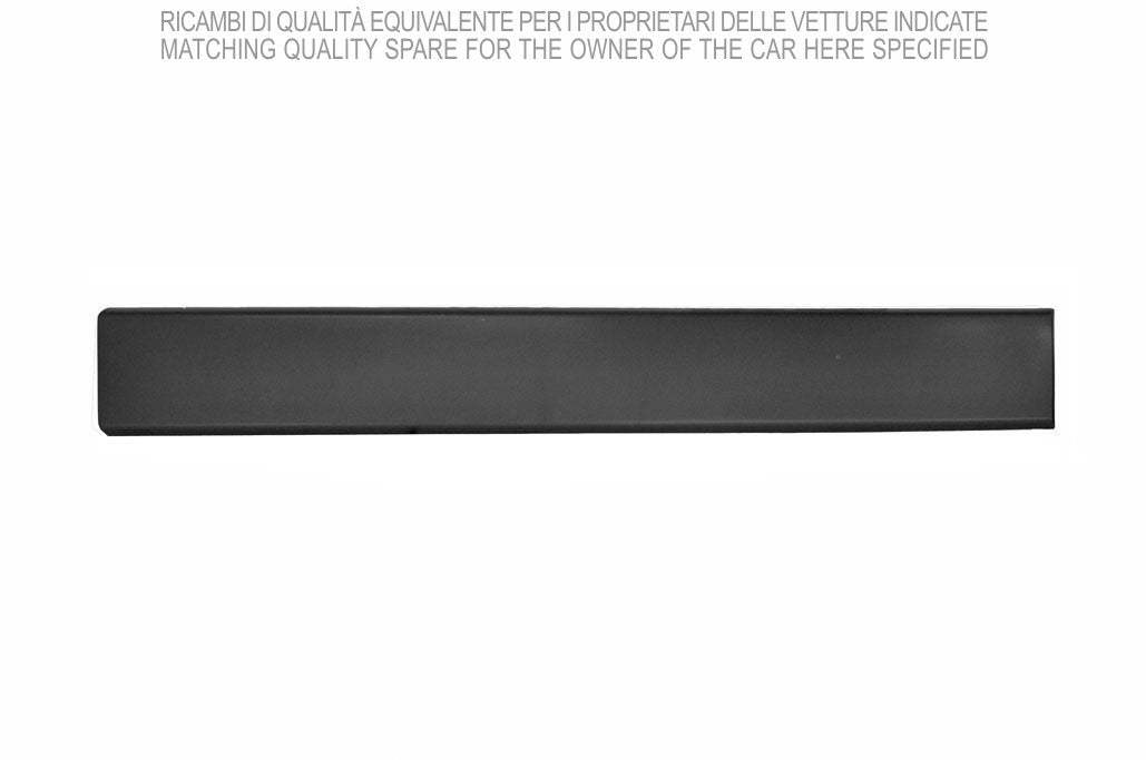 modanatura porta posteriore destra laterale nera goffrata con clips mod passo medio fiat ducato 2014 2023 ft9301453