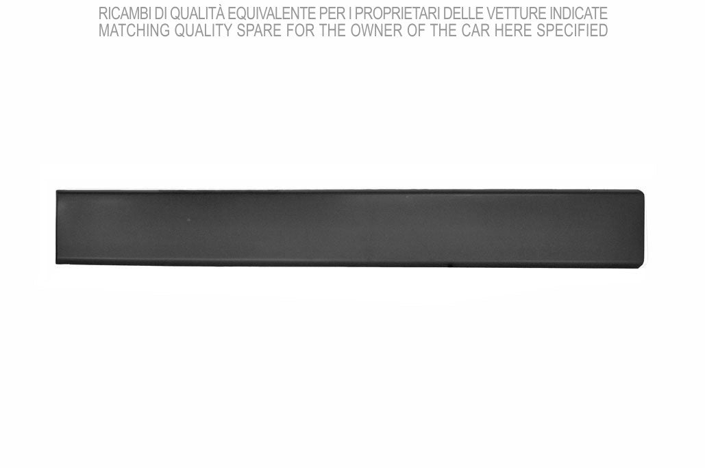 modanatura porta posteriore sinistra laterale nera goffrata con clips mod passo medio citroen jumper 2006 2014 ft9301454