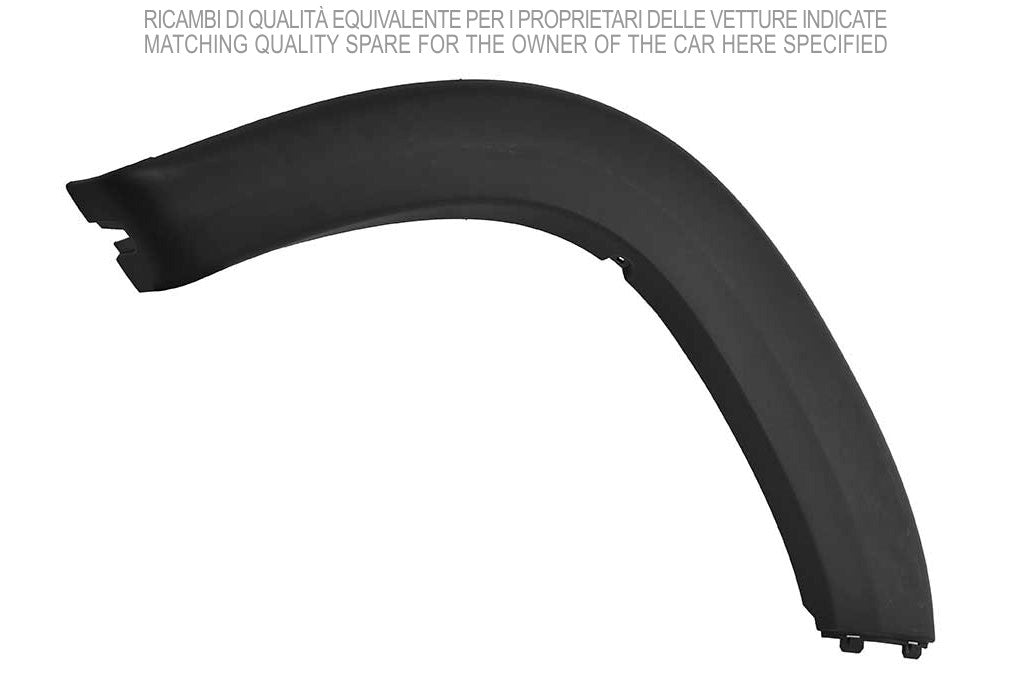 parafanghino posteriore sinistro parte anteriore nero goffrato fiat ducato 2006 2014 ft9301594
