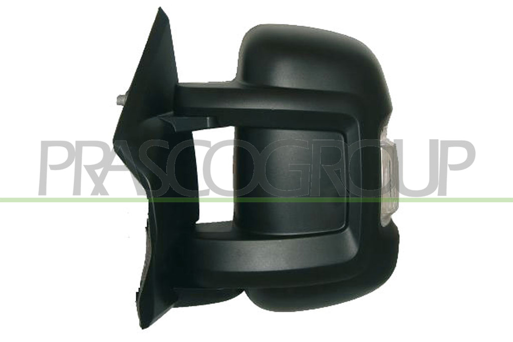 retrovisore sinistro manuale nero con fanale con sonda braccio corto lampadina 5w peugeot boxer 2006 2014 ft9307005