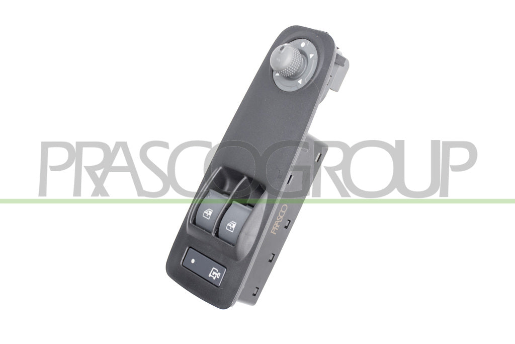 pulsantiera alzacristallo porta anteriore sinistra nera 2 interruttori con funzione regolazione retrovisori 12 pins citroen jumper 2006 2014 ft930ws14