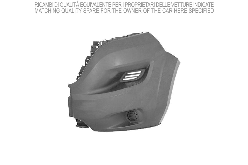 cantonale sinistro paraurti anteriore grigio mod passo corto peugeot boxer 2014 2024 ft9321104