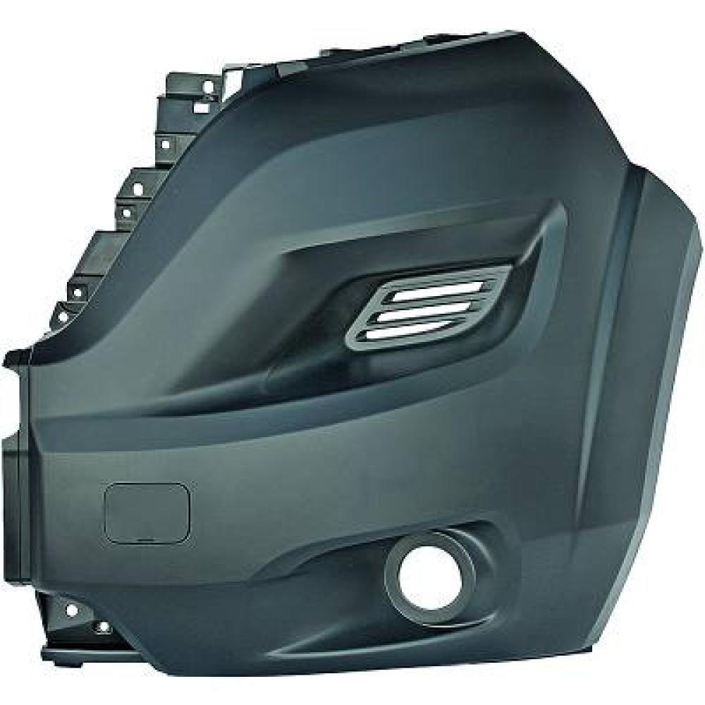 cantonale sinistro paraurti anteriore nero goffrato con sede fendi opel vauxhall movano 2021 ft9321108