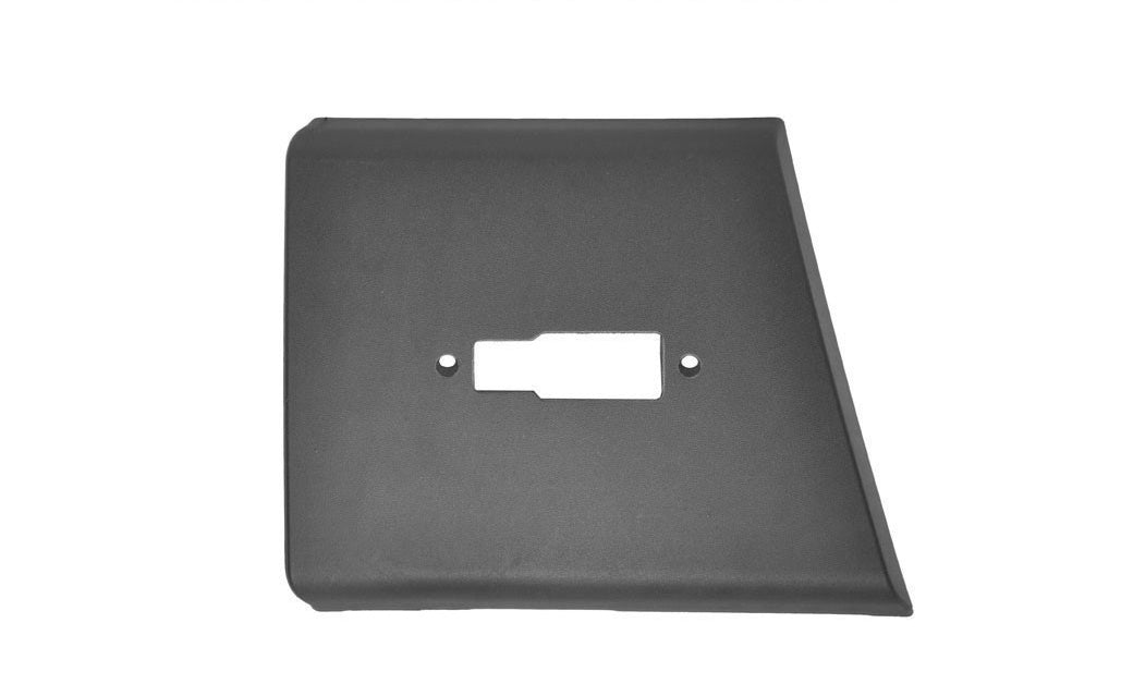 modanatura montante anteriore destro nera goffrata con clips di fissaggio con sede luce d ingombro mod passo lungo fiat ducato 2014 2023 ft9321415