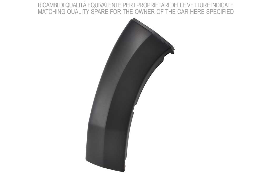 terminale sinistro paraurti anteriore nero goffrato fiat ducato 2014 2023 ft9321572