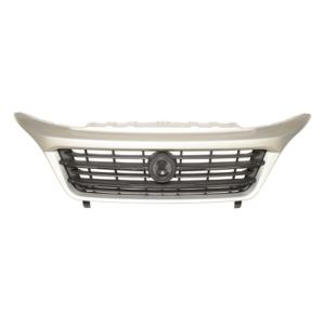 griglia radiatore completa nera con cornice argento fiat ducato 2014 2023 ft9322010