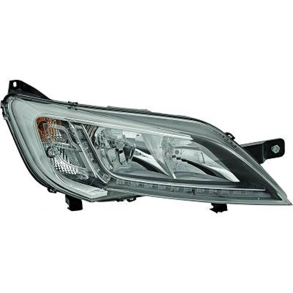proiettore destro h7 h7 elettrico con motore con luce direzionale cromato led fiat ducato 2014 2023 ft9324945