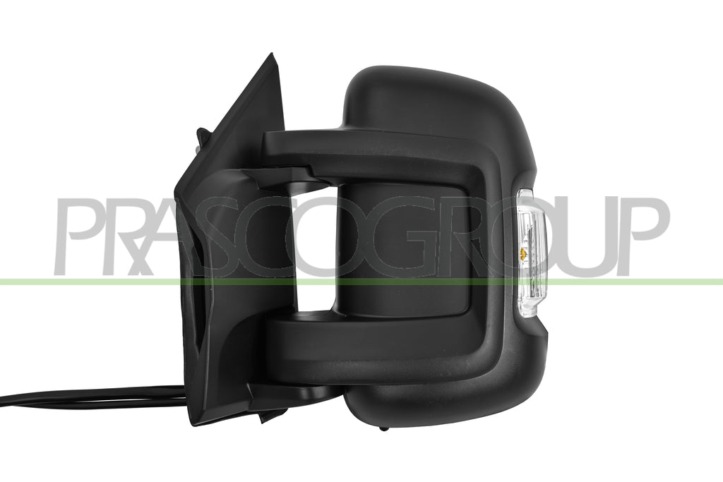 retrovisore sinistro elettrico nero termico con fanale con lampadina 16w con sonda con blis braccio corto convesso 12 pins opel vauxhall movano 2021 ft9327354
