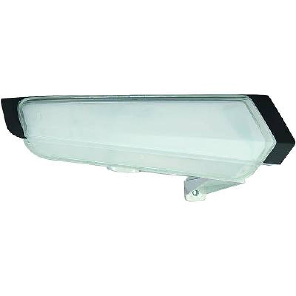 Fanale Sinistro Paraurti Anteriore Bianco senza Portalampada Iveco Daily (2014-2019) - 5801874640