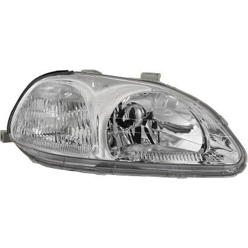 proiettore destro h4 elettrico senza motore mod 3 porte honda civic 1995 1999 hd0344823