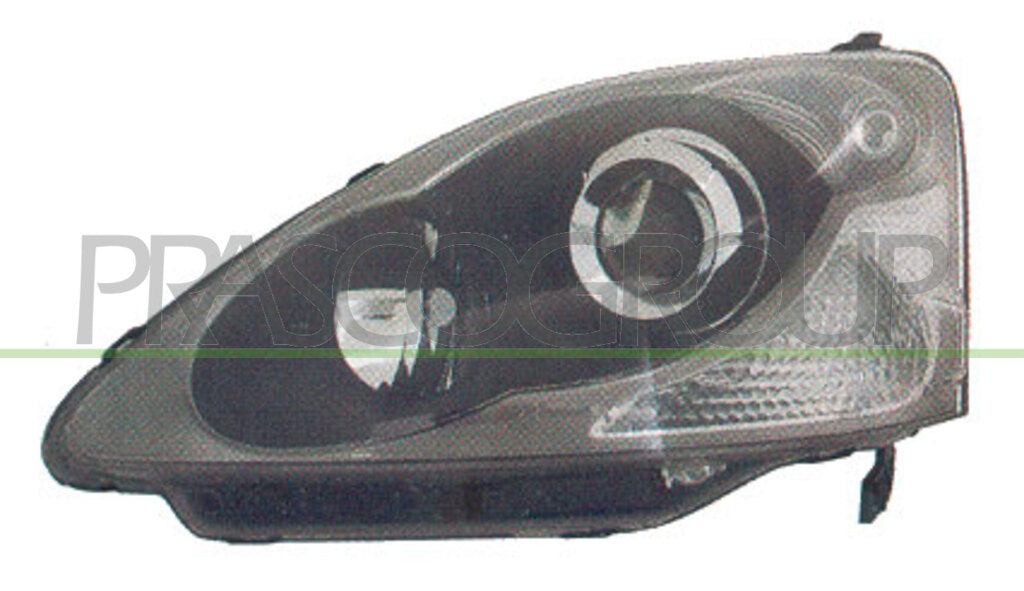 proiettore sinistro h1 hb3 elettrico senza motore mod 3 5 porte nero versione stanley honda civic 2003 2005 hd0404904