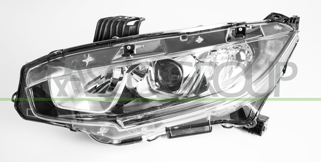 proiettore sinistro h11 hb3 elettrico con motore con luce diurna led honda civic x fk 5 porte 2017 2022 hd0464914