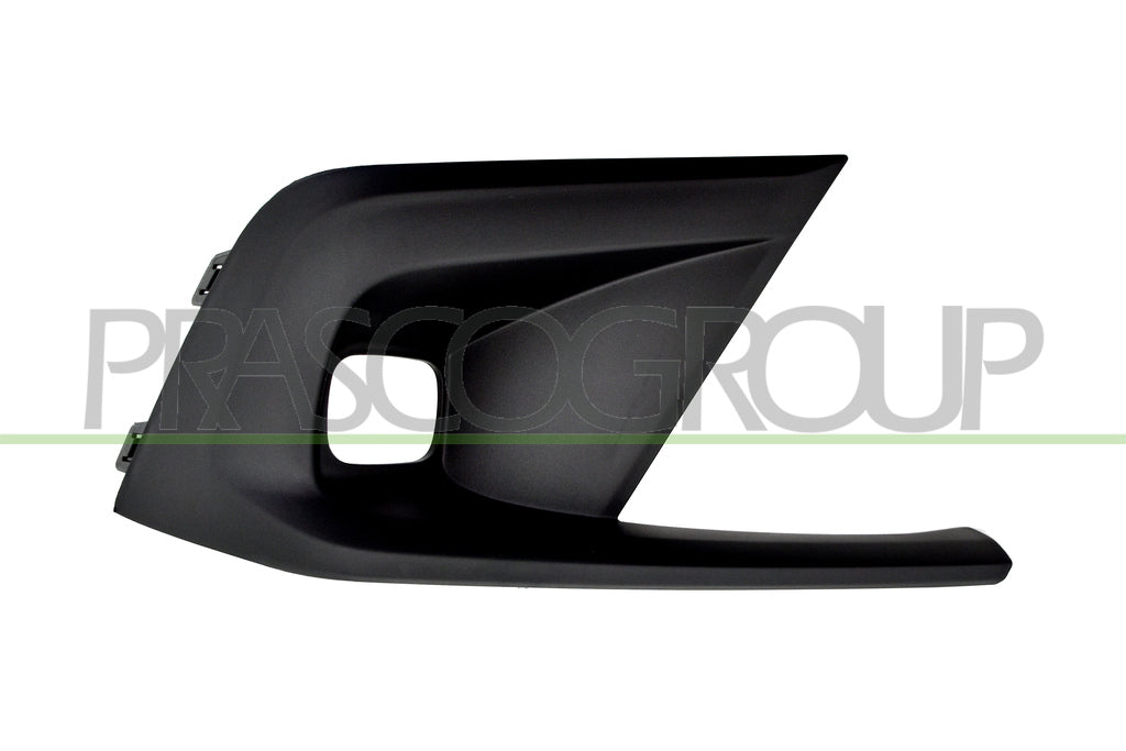 griglia destra paraurti anteriore nera goffrata con sede fendinebbia honda civic xi fe 5 porte 2022 hd0502113