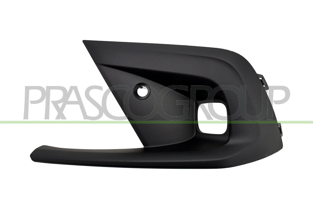 griglia sinistra paraurti anteriore nera goffrata con sede fendi con foro pdc supporto honda civic xi fe 5 porte 2022 hd0502144